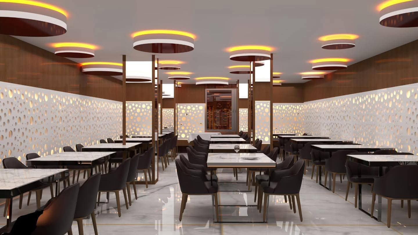 Restaurant — custom furniture by Dream Interior & Architects