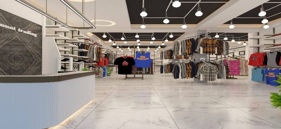 Clothing Shop Interior Design — photo 3